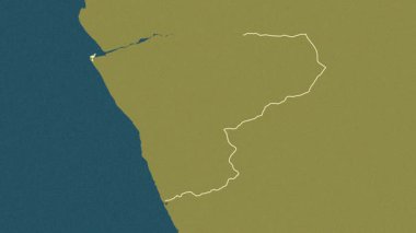 Zaire - Angola vilayeti, çıkarıldı. Desen