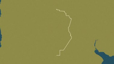 Cordoba - Arjantin eyaleti, çıkarıldı. Desen