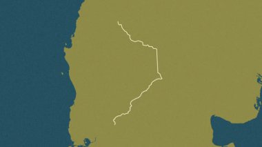 Neuquen - Arjantin vilayeti, çıkarıldı. Desen