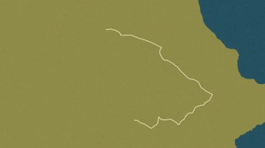 Daglig-Shirvan - Azerbaycan bölgesi, çıkarıldı. Desen