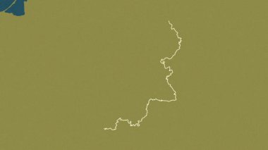 Hrodna - Belarus bölgesi, çıkarıldı. Desen