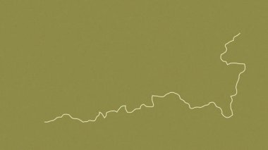 Vlaams Brabant - Belçika eyaleti, çıkarıldı. Desen