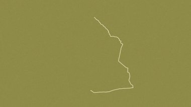 Alibori - Benin departmanı, çıkarıldı. Desen