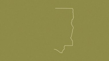 Collines - Benin Departmanı, çıkarıldı. Desen