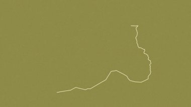Samdrupjongkhar - Butan bölgesi, çıkarıldı. Desen