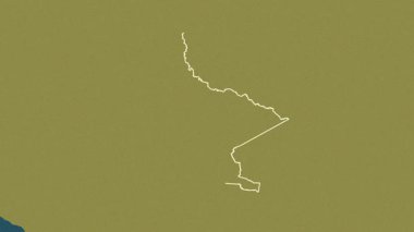 El Beni - Bolivya departmanı, çıkarıldı. Desen