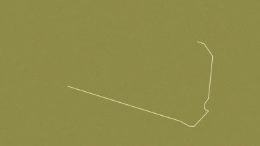 Kweneng - Botswana bölgesi, tahliye edildi. Desen