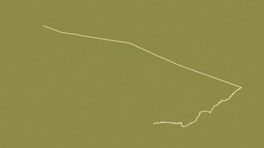 Dönüm - Brezilya eyaleti, çıkarılmış. Desen