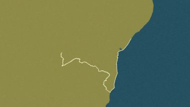 Bahia - Brezilya eyaleti, çıkarıldı. Desen