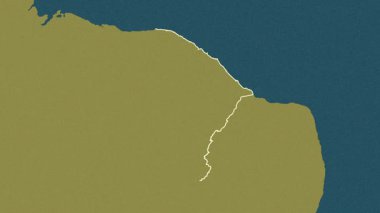 Ceara - Brezilya eyaleti, çıkarıldı. Desen