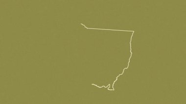 Mato Grosso - Brezilya eyaleti, çıkarıldı. Desen