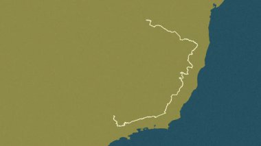 Minas Gerais - Brezilya eyaleti, çıkarıldı. Desen