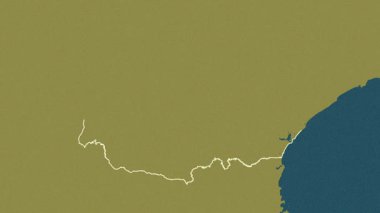 Parana - Brezilya eyaleti, çıkarıldı. Desen