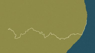 Pernambuco - Brezilya eyaleti, çıkarıldı. Desen