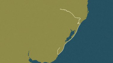 Rio Grande do Sul - Brezilya eyaleti, çıkarıldı. Desen