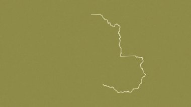 Rondonia - Brezilya eyaleti, çıkarıldı. Desen