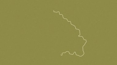 Pernik - Bulgaristan eyaleti, çıkarıldı. Desen