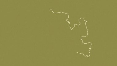 Smolyan - Bulgaristan eyaleti, çıkarıldı. Desen