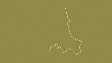 Stara Zagora - Bulgaristan eyaleti, çıkarıldı. Desen