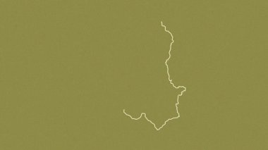 Ouham-Pende - Orta Afrika Cumhuriyeti vilayeti, çıkarıldı. Desen