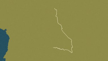 Est - Kamerun bölgesi, çıkarıldı. Desen