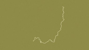 Ouest - Kamerun bölgesi, çıkarıldı. Desen