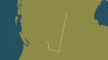 Alberta - Kanada vilayeti, çıkarıldı. Desen