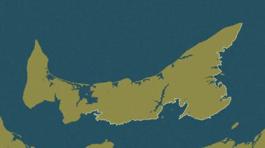 Prens Edward Adası - Kanada eyaleti, çıkarıldı. Desen