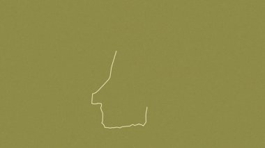 Barh el Ghazel - Çad bölgesi, çıkarıldı. Desen