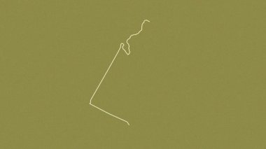 Borkou - Çad bölgesi, çıkarıldı. Desen