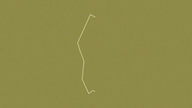 Ennedi Ouest - Çad bölgesi, çıkarıldı. Desen