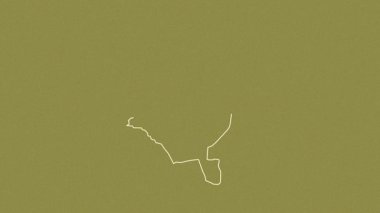 Kanem - Çad bölgesi, çıkarıldı. Desen