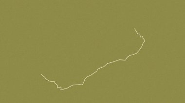 Logone Occidental - Çad bölgesi, çıkarıldı. Desen