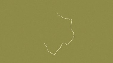 Mayo-Kebbi Est - Çad bölgesi, çıkarıldı. Desen