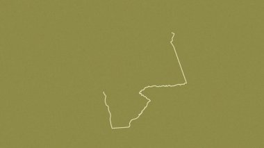 Moyen-Chari - Çad bölgesi, çıkarıldı. Desen