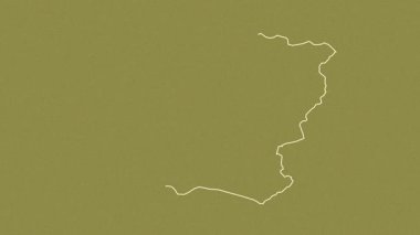 Wadi Fira - Çad bölgesi, çıkarıldı. Desen