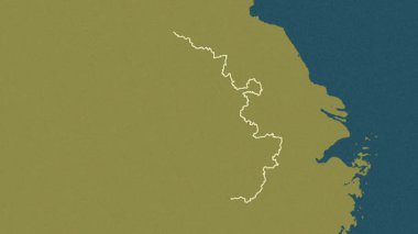 Anhui - Çin vilayeti, çıkarıldı. Desen