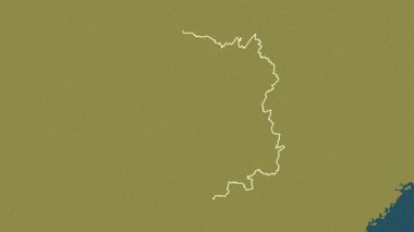 Hunan - Çin vilayeti, çıkarıldı. Desen