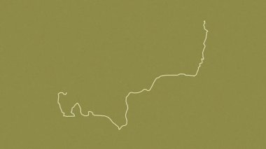 Caldas - Kolombiya departmanı, çıkarıldı. Desen