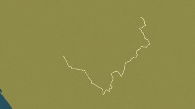 Bouenza - Kongo Cumhuriyeti bölgesi, çıkarıldı. Desen