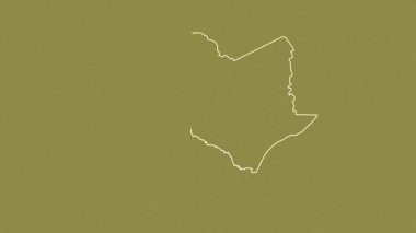 Cuvette - Kongo Cumhuriyeti bölgesi, çıkarıldı. Desen