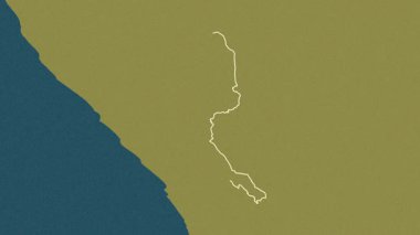 Niari - Kongo Cumhuriyeti bölgesi, çıkarıldı. Desen