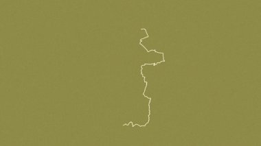 Kasai-Central - Demokratik Kongo Cumhuriyeti eyaleti, çıkarıldı. Desen