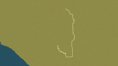 Montagnes - Fildişi Sahili Bölgesi, çıkarıldı. Desen