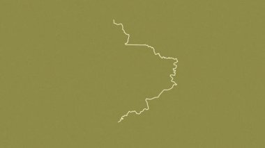 Vallee du Bandama - Fildişi Sahili Bölgesi, çıkarıldı. Desen