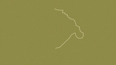 Yamoussoukro - Fildişi Sahili 'nin özerk bölgesi, çıkarıldı. Desen