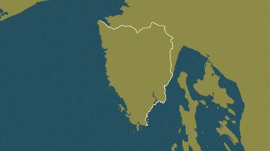 Hırvatistan 'ın Istarska ilçesi çıkarıldı. Desen