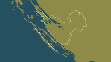 Zadarska - Hırvatistan ilçesi, çıkarıldı. Desen