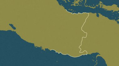 Sancti Spiritus, Küba, çıkarıldı. Desen