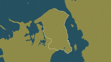 Hovedstaden - Danimarka bölgesi, çıkarıldı. Desen